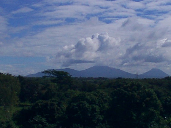 A shot of some volcanoes in western Nicaragua, near one of my consulting sites